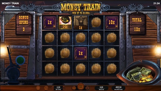 gioca money train slot
